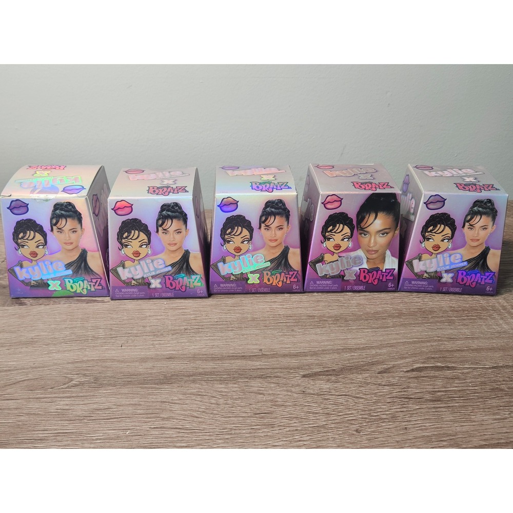 Kylie Jenner x Bratz Mini Bratz Series 1 Mystery Boxes Lot of 5 New Sealed